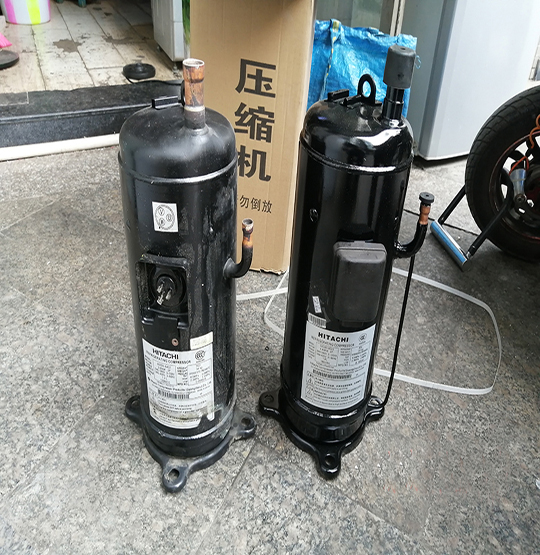 白玉中央空调压缩机的更换维修